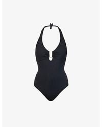 Melissa Odabash - Tampa Halter-Neck Swimsuit - Lyst