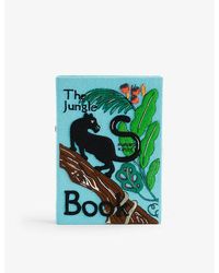 Olympia Le-Tan - The Jungle Book Cotton, Wool And Silk-blend Clutch Bag - Lyst