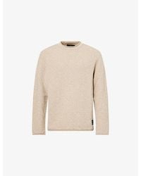 FINISTERRE - Barents Long-Sleeve Wool-Blend Jumper - Lyst