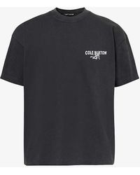 Cole Buxton - Devil Branded-print Cotton-jersey T-shirt - Lyst