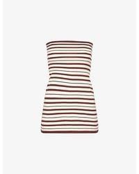 4th & Reckless - Thalia Striped Knit Top - Lyst