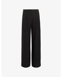 AllSaints - Aleida Wide-Leg Mid-Rise Woven Trousers - Lyst