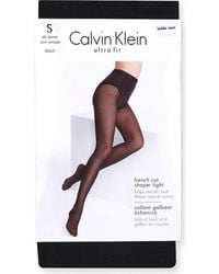 Calvin Klein - French-Cut 40 Denier Tights - Lyst