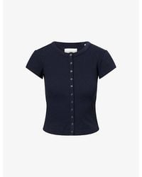 Citizens of Humanity - Tabi Ribbed Knit Top - Lyst