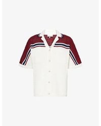The Couture Club - Colour Block Crochet Knitted Top - Lyst