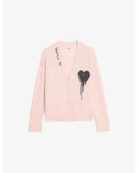 Zadig & Voltaire - Mirkaz V-Neck Cashmere Cardigan - Lyst