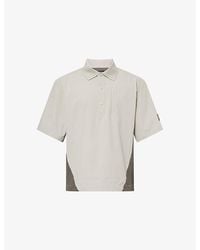 Manors - Shooter Branded Stretch-Woven Polo Shirt - Lyst
