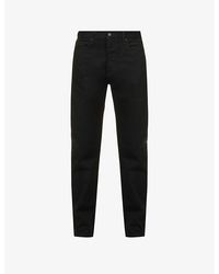Emporio Armani - Straight-leg Regular-fit Stretch-denim Jeans - Lyst