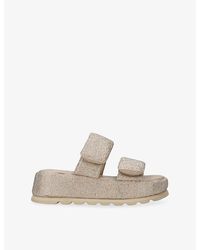 Steve Madden - Tokiyo Woven Sandals - Lyst