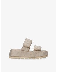 Steve Madden - Tokiyo Woven Sandals - Lyst