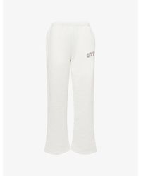 The Couture Club - Ctre Straight-Leg Cotton-Jersey Jogging Bottoms - Lyst