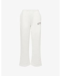 The Couture Club - Ctre Straight-Leg Cotton-Jersey Jogging Bottoms - Lyst