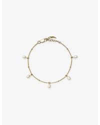 Missoma - Pearl Baya 18Ct Vermeil Baroque Chain Bracelet - Lyst