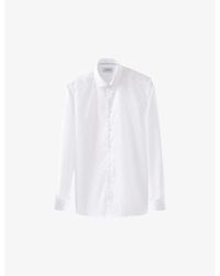 Eton - Contemporary Signature French-Cuff Cotton-Twill Shirt - Lyst