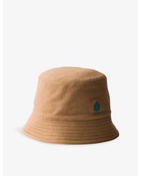 Prada - Old Piqué Cotton Bucket Hat - Lyst