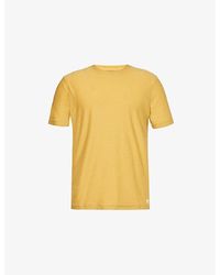 Vuori - Strato Tech Brand-patch Regular-fit Stretch-woven T-shirt - Lyst