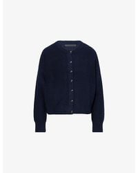 Jenni Kayne - Hayes Crew-Neck Cotton Cardigan - Lyst
