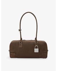 Loewe - Amazona 31 Cropped Suede Shoulder Bag - Lyst