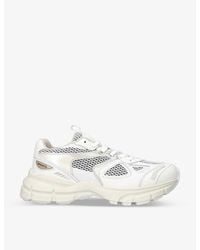 Axel Arigato - Marathon Runner Mesh And Leather Low-top Trainers - Lyst