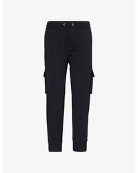 Moose Knuckles - Hartsfield Cargo-Pocket Tapered-Leg Cotton Jogging Bottoms - Lyst