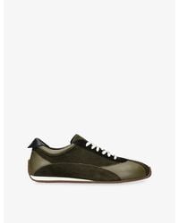 Neous - Berenices Suede And Leather Trainers - Lyst
