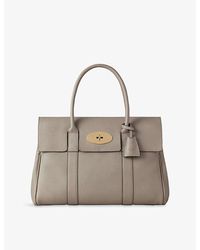 Mulberry - Bayswater Heritage Leather Tote Bag - Lyst