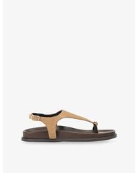 KG by Kurt Geiger - Rira Suede Sandals - Lyst