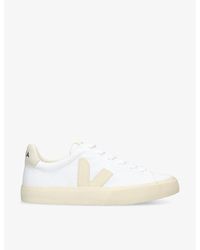 Veja - Campo Logo-embroidered Canvas Low-top Trainers - Lyst