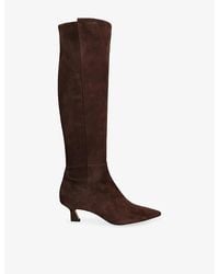 Stuart Weitzman - Vinnie 50 Leather Knee-High Boots - Lyst