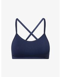 ADANOLA - Classic Seamless Cross-Back Sports Bra - Lyst