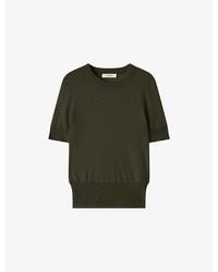 JOSEPH - Cashair Round-Neck Cashmere Top - Lyst