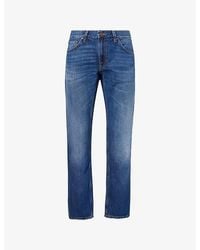Nudie Jeans - Gritty Jackson Cotton Denim Jeans - Lyst