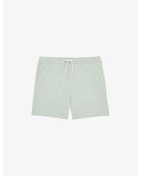 Reiss - Cliff Drawstring Swim Shorts - Lyst