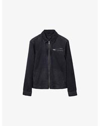 AllSaints - Rothwell Cotton Jacket - Lyst