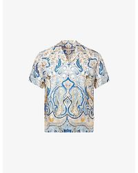 Orlebar Brown - Maitan Fairground Printed Silk Shirt - Lyst