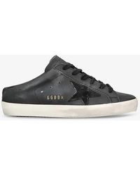 Golden Goose - Super-star Sabot 90100 Leather Low-top Trainers - Lyst