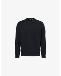 Moose Knuckles - Hartsfield Brand-Motif Cotton-Jersey Sweatshirt - Lyst