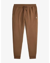 Polo Ralph Lauren - Brand-Embroidered Drawstring-Waist Cotton-Blend Jogging Bottoms - Lyst