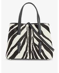 Alaïa - Mina 20 Zebra-pattern Top-handle Bag - Lyst