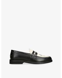 Duke & Dexter - Disney Micky Mouse Wilde Kiss Leather Loafers - Lyst