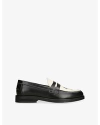Duke & Dexter - Disney Micky Mouse Wilde Kiss Leather Loafers - Lyst