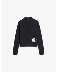 Zadig & Voltaire - Masy Rock Merino Wool Cardigan - Lyst