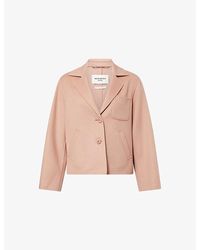 Weekend by Maxmara - Pelota Single-Breasted Wool Jacket - Lyst