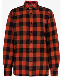 Polo Ralph Lauren - Check-pattern Flannel Wool Shirt - Lyst