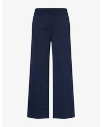 CFCL - Soft Milan Semi Wide-Leg Knitted Trousers - Lyst