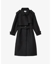 Reiss - August Gabardine Trench Coach - Lyst