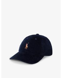 Polo Ralph Lauren - Logo-Embroidered Corduroy Baseball Cap - Lyst