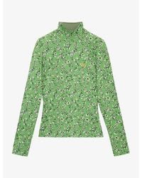 Loewe - X Cosima Von Bonin Floral Jersey Top - Lyst