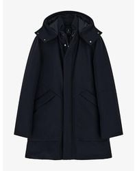 BOGGI - Hooded Regular-Fit Woven Parka Coat - Lyst