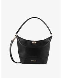 Sandro - Tangoso Small Leather Bag - Lyst